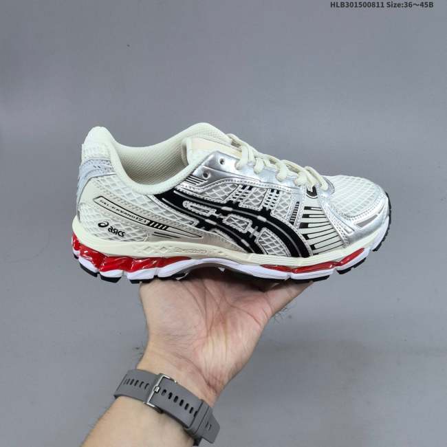 Original Gel-Kayano 12.1 Cream/Silver/Red