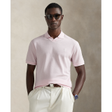 5A 2280 Buttonless Johnny-Collar Knit Polo Shirt