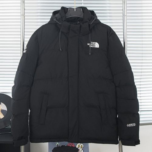 5A men's embroidered logo hooded cotton padded jacket NJ1DP79A