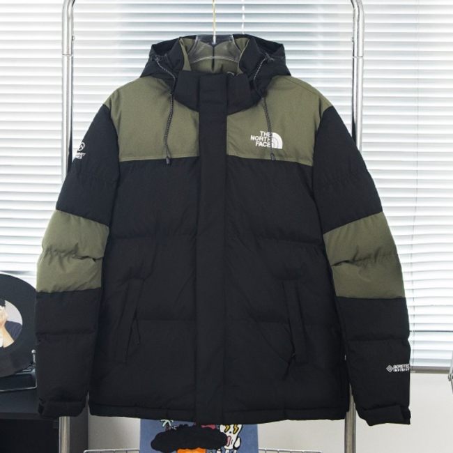 5A men's embroidered logo hooded cotton padded jacket NJ1DP79A