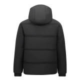 5A men's embroidered logo hooded cotton padded jacket T800 fabric