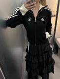 5A TEAM FULLZIP slim fit knitted women's