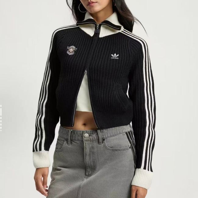 5A TEAM FULLZIP slim fit knitted women's