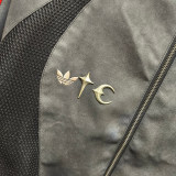 5A HUG Club TG Lthr JKT Men's Loose Fit Hooded Jacket