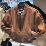 5A Women's PU Vintage Jacket