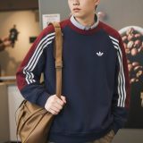 5A Men's Embroidered Logo Loose Fit Pure Cotton 320 GSM Crew Neck Hood