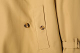 5A Men's Double-breasted Trench Coat