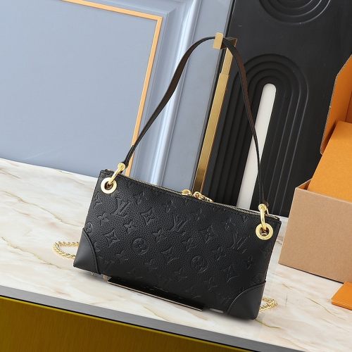 Original Monogram Empreinte Leather Chain Shoulder Bag Monogram E