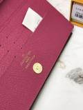 5A Monogram Canvas Zippy Long Wallet Classic Monogram Zip