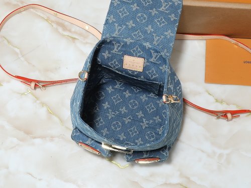 Original Monogram Denim Mini Backpack Monogram