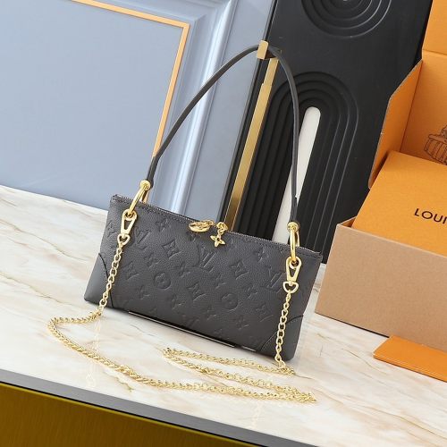 Original Monogram Empreinte Leather Chain Shoulder Bag Monogram E