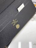 5A Monogram Canvas Zippy Long Wallet Classic Monogram Zip