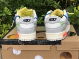 OFF WHITE X NIKE DUNK LOW THE GREY DM1602-112