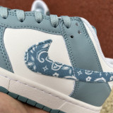 Nike Dunk Low Essential Paisley Pack Worn Blue