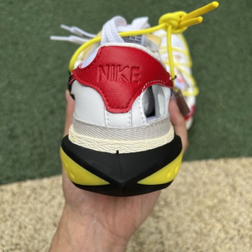 OFF-WHITE X NIKE BLAZER LOW WHITE Red Add to Favorites