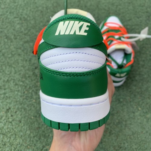 OFF-WHITE X NIKE DUNK LOW GREEN CT0856-100
