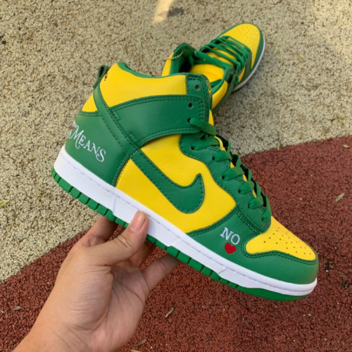 SUPREME X NIKE SB DUNK HIGH BY ANY MEANS
