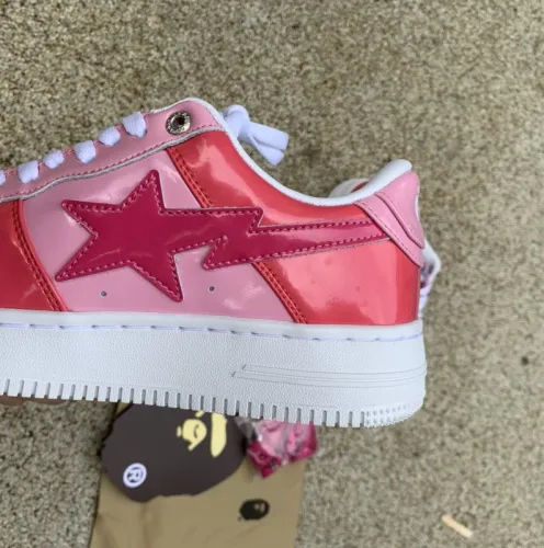 A Bathing Ape Bape SK8 Sta Pink