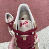 A Bathing Ape Sk8 Sta Wheat Red