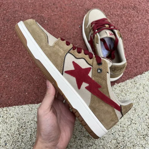 A Bathing Ape Sk8 Sta Wheat Red