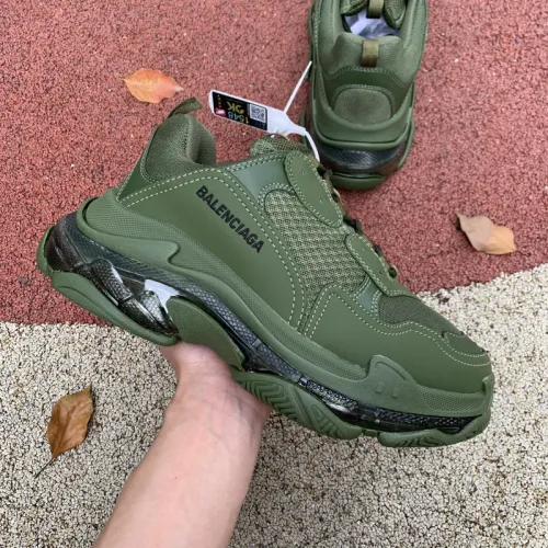 Bale*ciag* Triple S Clear Sole Dark Green