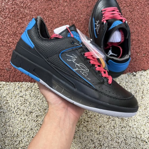 Jordan 2 Retro Low SP Off-White Black Blue