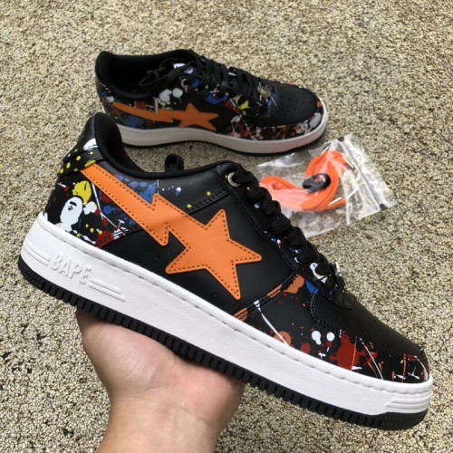 A Bathing Ape Bape Sta Paint Black