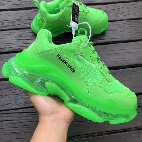 Bale*ciag* Triple S Neon Green Clear Sole