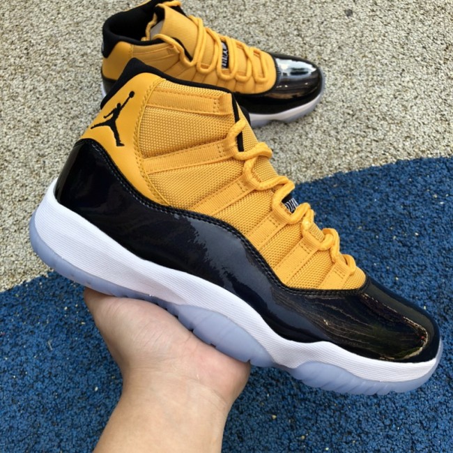 Jordan 11 Yellow Black Custom