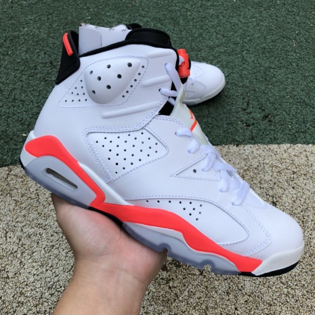 Jordan 6 Retro Infrared White