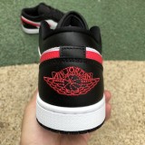 Jordan 1 Low Black Siren Red (W)