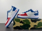 A Bathing Ape Bape Sta Blue Red