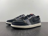 Jordan 1 Low OG EX Black Smoke Grey