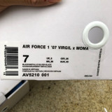 OFF-WHITE x Nike Air Force 1 '07 Virgil x MoMA
