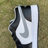 Jordan 1 Low Black White Grey