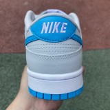 Nike Dunk Low Retro Pure Platinum Blue Lightning