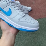 Nike Dunk Low Retro Pure Platinum Blue Lightning