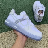 Nike Air Force 1 React White Light Bone