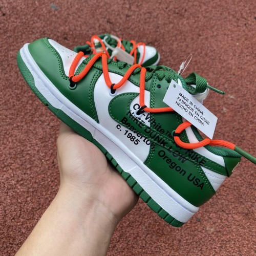 Nike Dunk Low Off-White Pine Green