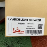 Louis Vuitton Trainer #54 Signature Red White