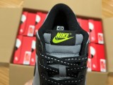 Nike Dunk Low 'Black Grey Green Strike'