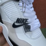 Nike SB x Air Jordan 4 White Black