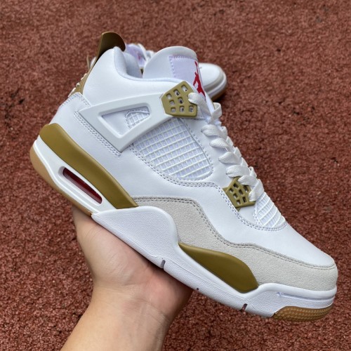 Nike SB x Air Jordan 4 White Camel