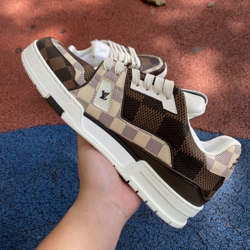 Louis Vuitton LV Trainer #54 Damier Ebene Multi