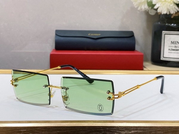 Cartier Sunglasses AAAA-1497
