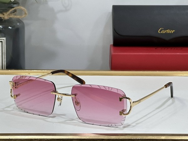 Cartier Sunglasses AAAA-944