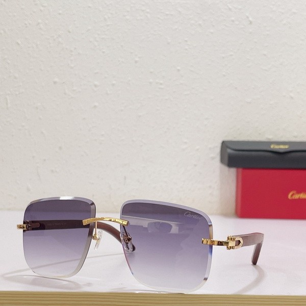 Cartier Sunglasses AAAA-2521