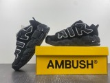AMBUSH x Nike Air More Uptempo Low “Black/White”
