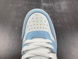 Off-White Out Of Office Calf Leather White Baby Blue