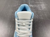 Off-White Out Of Office Calf Leather White Baby Blue